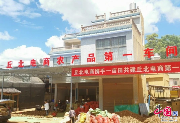 小黄姜上市首日破万单 云南丘北率先打造农产品电商第一车间